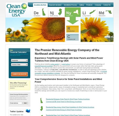20090401-Clean Energy USA - Solar Panel Installers for the Eastern USA